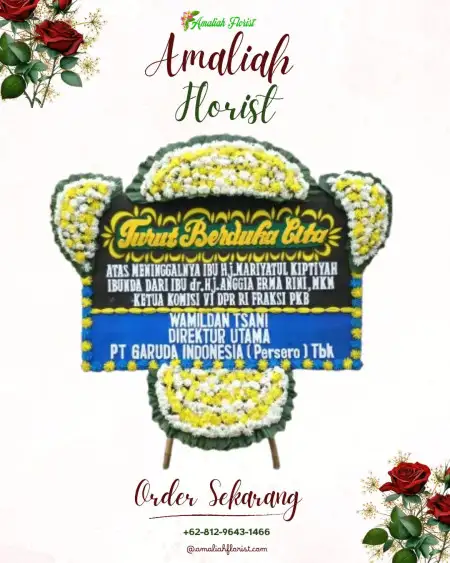 Papan Bunga Duka Melawai